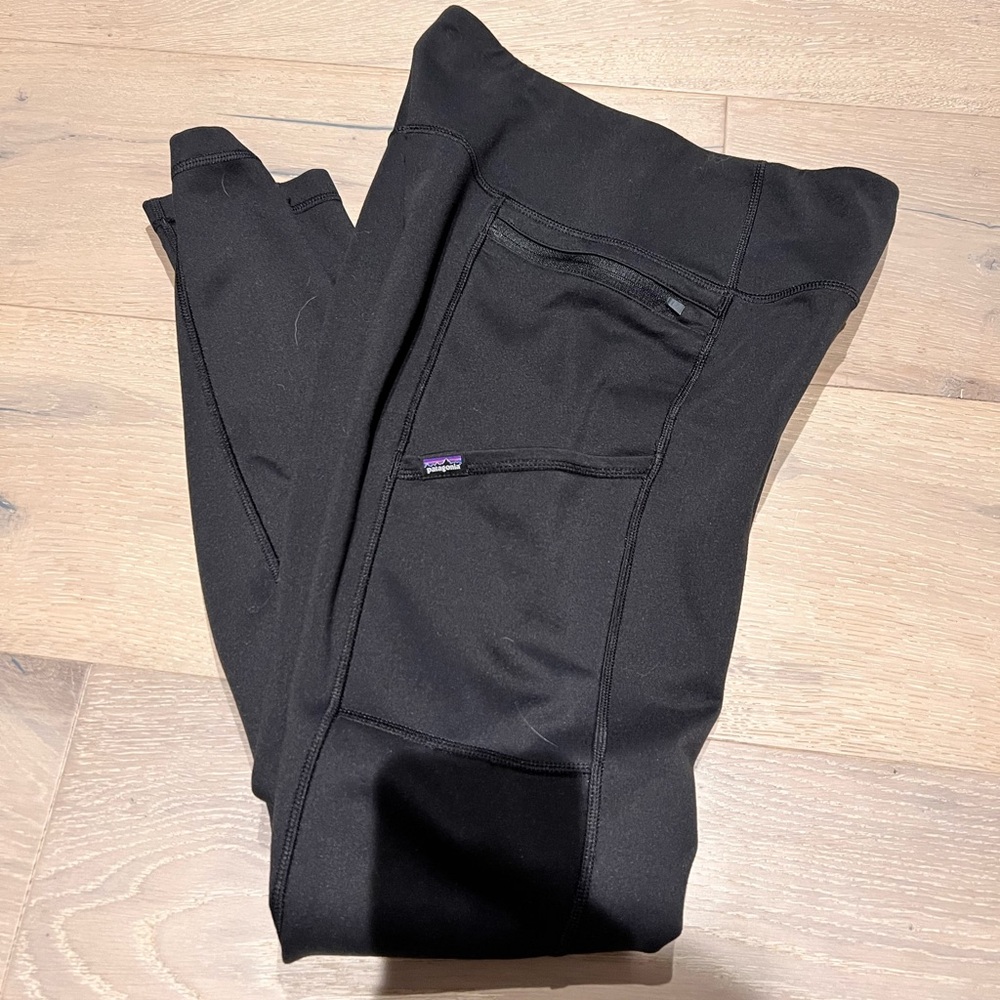 Patagonia Black Fleece Leggings